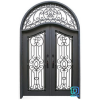 High-quality wrought iron entrance doors