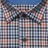 ORANGE And BLUE BOX - FORMAL SHIRT - FBL 32