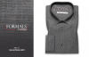 Casual Shirts CHARCOAL GREY - FBL 51