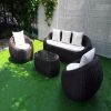 Set sofa garden includ...