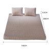 Natural latex core summer sleeping mat sleeping blanket grey