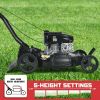 PowerSmart Gasoline Lawn Mower, 170CC 21 Inch Push Gasoline 4-Stroke Engine