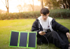  Outdoor mobile solar power supply 30W (3-fold one laminated belt bracket)