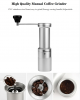 PSG52. Hand-shaking coffee bean grinder. (Bean warehouse large capacity 45g, multi-grade grinding control coffee specifications; American / Italian / French)