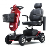 PSMAX PATRJOT-W429S00032 red 300W four-wheel electric folding mobility scooter.  8 km/h mobility scooter.  Foldable travel portable flight mobile scooter mini four-wheel medium-size motorcycle