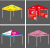 Tent Print logo sun shade folding tents