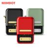 NiiMbot new design portable mini phone shipping wireless thermal label rolls printer