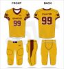 2022 Sublimated Men's Custom Design American Football uniform plus size direct factory made football uniform