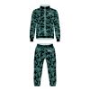 OEM Custom Sport Men Winter Sublimated Printing Football Jacket Shirt Wear Jersey Set Soccer Training Tracksuit