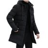 OEM Custom Winter Men Long Puffer Coat Bubble Warm Padding Puffy Jacket 