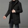 Wholesale Factory New Style Long Men's Winter Down Jacket Warm Men Puffer Coat