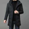 Wholesale Factory New Style Long Men's Winter Down Jacket Warm Men Puffer Coat