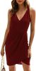 V neck tight party dress