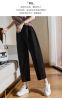 Casual nine cent big Harun pants Fashion balloon pants Women