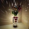 Hollow Vase Night Light Remote Control Night Lamp Vase Lamp Flowers Home Decor for Bedroom Reading Living Room Party Special Gifts