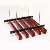 25X100 Aluminum U Shaped Baffle Ceiling Wood Color Ceiling Panel for Metro Station