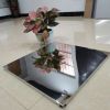 Hammered Effect Stainless Steel Clip in Ceiling Panel in Blue Color Metro Station Design