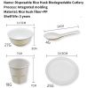 Disposable Rice Husk Biodegradable Cutlery, Disposable Cutlery, Plastic tableware, Plastic Cutlery