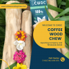 Coffee Wood Chew - Chew Toys Coffee Tree Wood Chew Sticks for Dogs Coffee Tree Bone Chew Stick made in Viet Nam