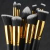 10pcs Makeup Brushes C...