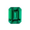 Certified emerald with...