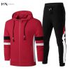 Mens Sweatsuits Sets Men's Tracksuits Zipper Hoodies for Men Jogging Suits Sets with Multi Pocket