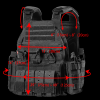 Protective Combat Plate Carrier Military Tactical Vest