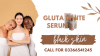 Gluta white Skin Glow To Lightening Acne Dark Patches, Acne Bright Skin Dark Spot Corrector Face Whitening Serum