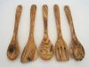 olive wood 5 set of ut...