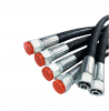 DIN EN857 2SC Steel Wire Braided Hydraulic Hose