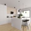 Modern kitchen cabinet 