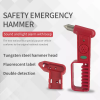 With anti-theft sound and light alarm car emergency escape broken window safety glass hammer factory wholesale