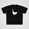 250g cotton cartoon animal big white duck casual oversize short sleeves