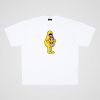 250g cotton cartoon character Minion American casual oversize short sleeve T-shirt