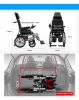 Lithium Battery Adjustable Height Foldable Multifunction Electric Wheelchair