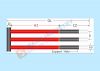 1550 C silicon carbide electric heating element, silicon carbide rod for industrial electric furnace