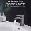 1101 Big square basin faucet