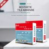 Tile adhesive water-resistant type, tile backing adhesive liquid glass tile backing adhesive tile strong adhesives