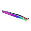 New Arrival Multi Colors Eyelash Tweezers Stainless Steel Eyelash Tweezers with Private Label and Customize Packaging