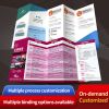 Folded printed leaflet...