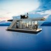 FLOATING HOUSE HOUSEBOAT