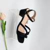lady shoes and man shoes 