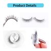 2023 New Classical 0.1mm PBT fiber silk vegan Strip Lashes that Look Like Eyelash Extension Private label False silk Eyelashes