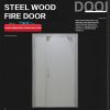 Fire door steel steel ...