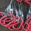 Sanlonghengli-Galvanized Lifting sling Double Legs Steel Wire Rope Cabel Sling/Customized/Contact customer service before placing an order