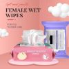 Female wet wipes 20pcs pouch Price negotiable