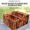 Solid Wood Flower Box ...