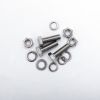 304 stainless steel screws are resistant to acid and alkali corrosion, widely used in construction, machinery and other industries (products can be customized, please contact custome