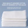 Medical gauze cotton pads with thick, large locking edges and cotton disposable wound dressing care gauze block pads sold from 1000