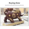 Granite bullfighting stone sculpture (can be customized)